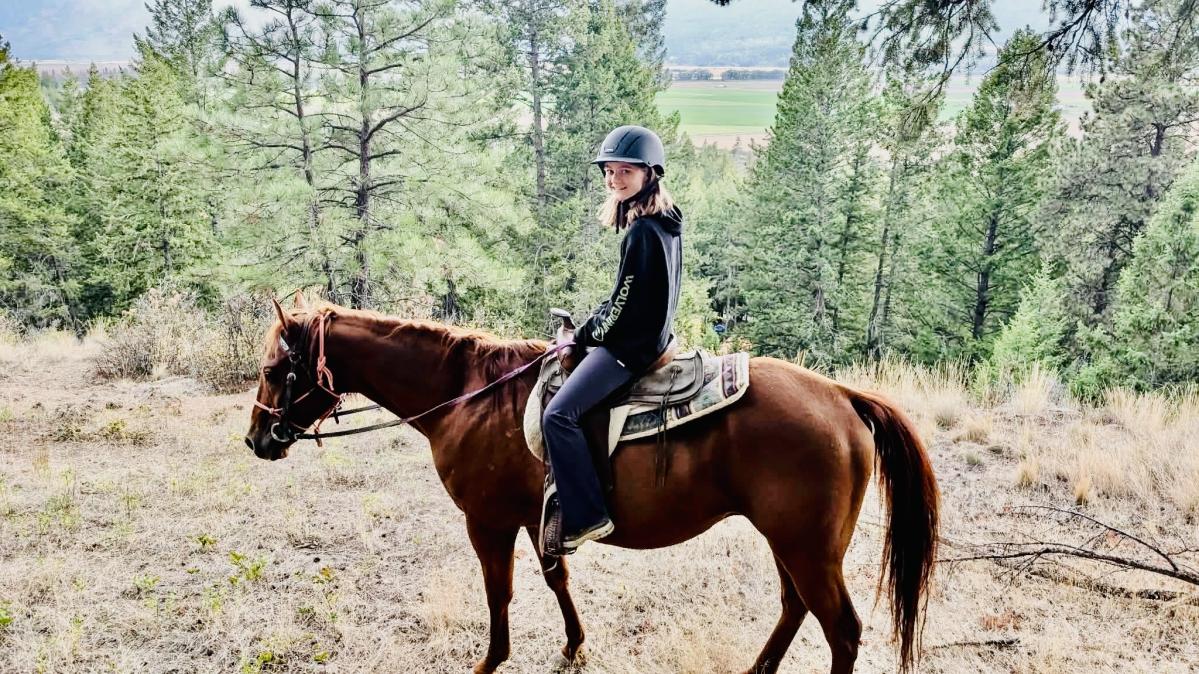 horse riding